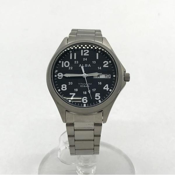 ALBA アルバ 腕時計 VJ53-KKF0  メンズ  シルバー 服飾小物 B14253◆