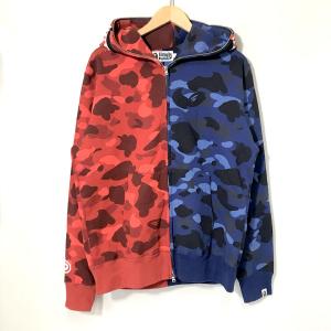 A BATHING APE アベイシングエイプ Color Camo Pullover Hoodie カモ柄  