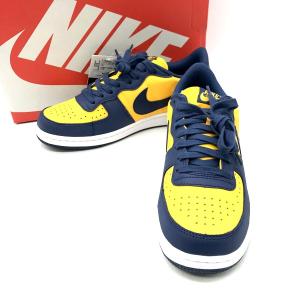 NIKE TRMINATOR LOW OG ターミネーターロー スニーカー FJ4206700 箱付き タグ付き 美品 メンズ 27.5cm イエロー×ネイビー ナイキ 靴 B3980◆｜sunstep