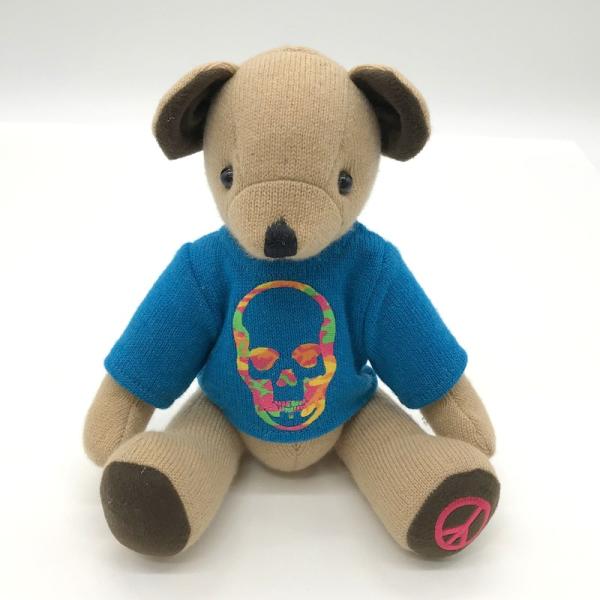 Lucian pellat-finet ルシアンベア ぬいぐるみ テディベア くま スカル柄 プルオ...