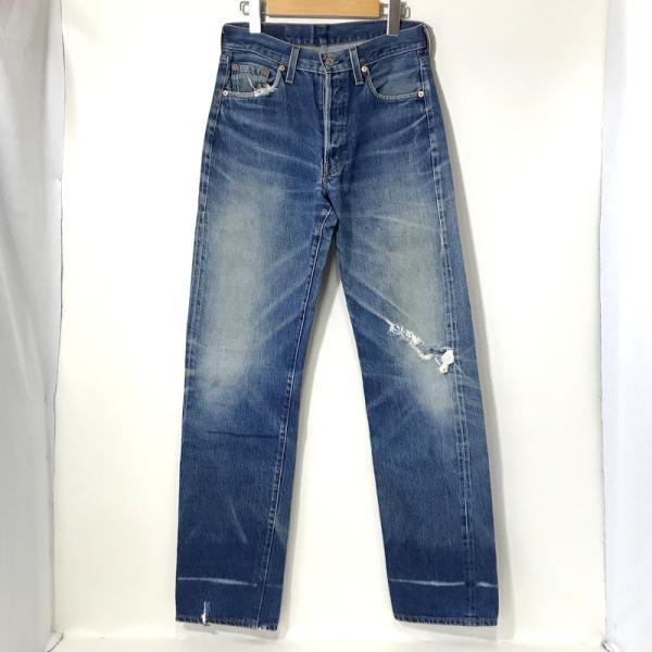 Levis デニムパンツ 501 W30 L38 ダメージデニム Gパン ジーンズ ヴィンテージ カ...