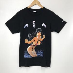 Supreme Tシャツ VampiirellaTee 半袖 カットソー　アメコミ 古着 クルーネック プリント メンズ Sサイズ ブラック シュプリーム トップス A10166◆｜sunstep