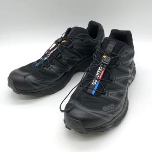 SALOMON スニーカー 410866 ローカット シューズ スポーツ スタイル ウォーキング カジュアル シンプル メンズ 28cm ブラック サロモン 靴 B10212◆｜sunstep