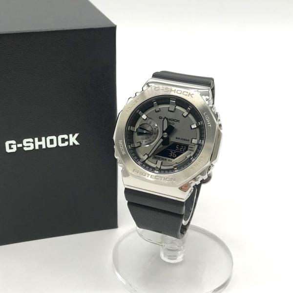 CASIO G-SHOCK 腕時計 美品 GM-2100 クオーツ ウォッチ 箱付 カジュアル ビジ...