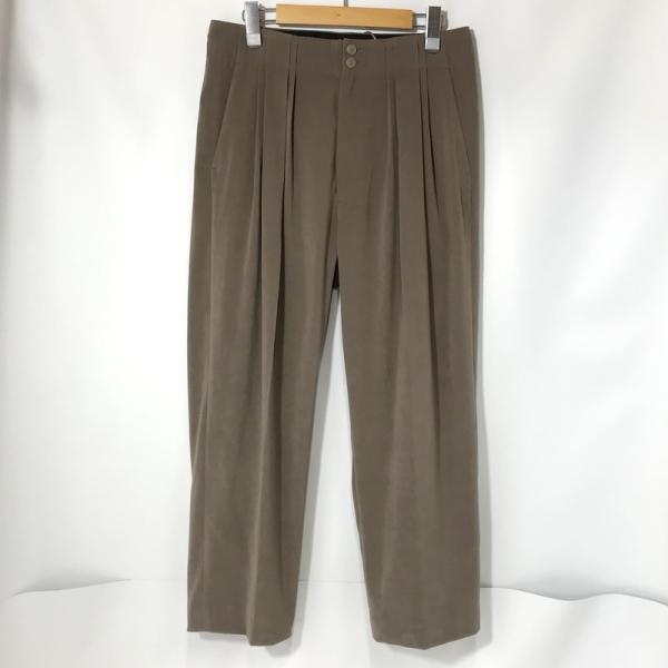 meagratia タックパンツ 22223-0601 スラックス 無地 日本製 カジュアル シンプ...