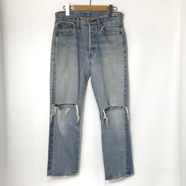 LEVIS 501 デニムパンツ 66後期 ダメージデニム ジーンズ ジーパン Gパン 古着 メンズ...