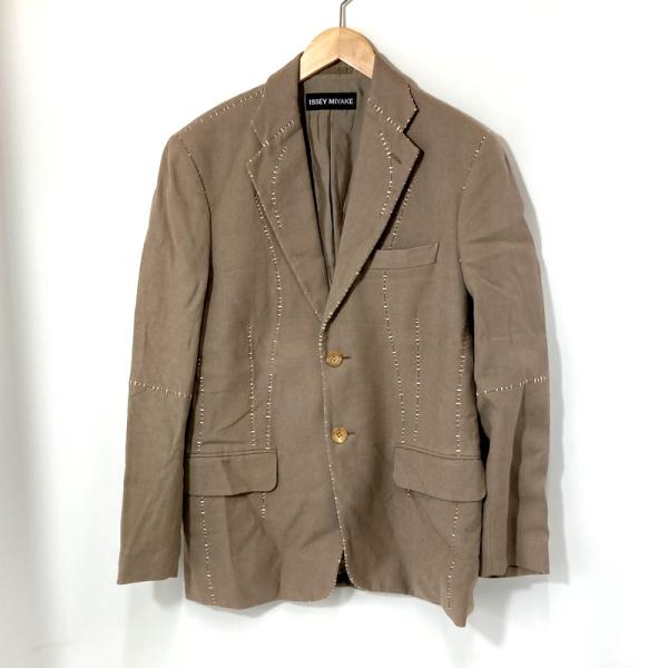 ISSEY MIYAKE イッセイミヤケ テーラードジャケット ステッチング ME53FD053 メ...