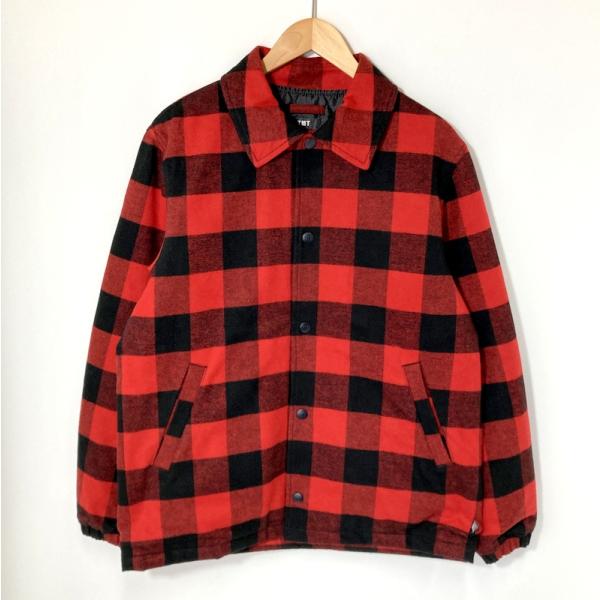 TMT ティーエムティー コーチジャケット TJK-F2405 バッファローチェック ジャケット カ...