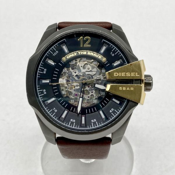 DIESEL ディーゼル 腕時計 DZ-4379 自動巻き ウォッチ アナログ スケルトンバック カ...
