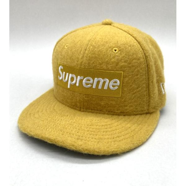 SUPREME NEWERA シュプリーム ニューエラ 帽子 ウールキャップ Brushedwool...