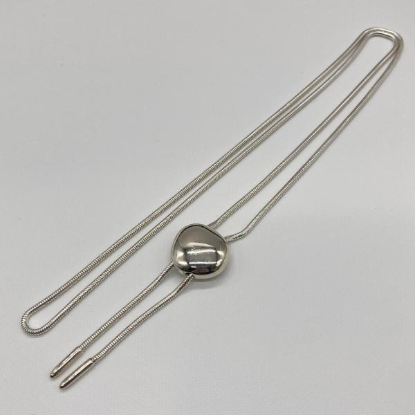 H'eres ヒアーズ  PEBBLE LOOP TIE ペブルループタイ ネックレス 男女兼用 シ...