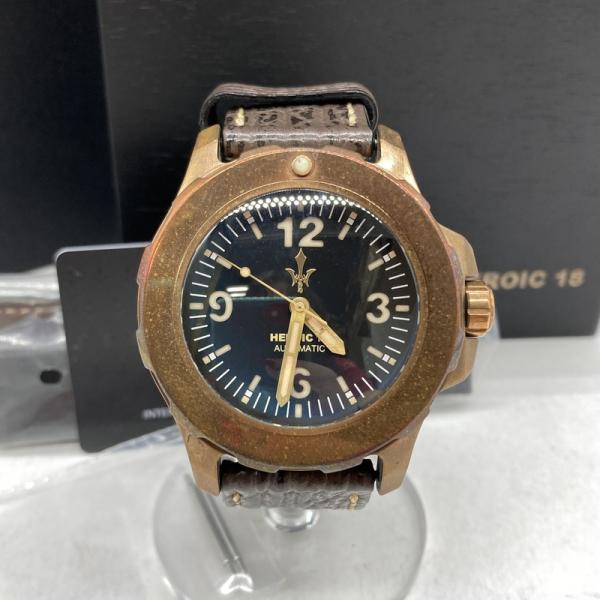 HEROIC 18 ヒロイックエイティーン M8400 ブロンズダイバーズウォッチ 腕時計 限定13...