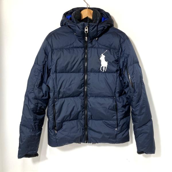 POLO RalphLauren ポロ ラルフローレン ダウンジャケット メンズ XSサイズ ネイビ...