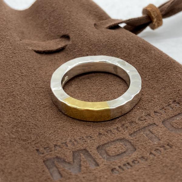 MOTO モト 指輪 月と太陽リング RT-05 男女兼用 19号 ゴールド シルバー 服飾 B15...