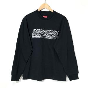 Supreme 101837 スタッズ ロングスリーブ ロンT 長袖 カジュアル メンズ Sサイズ ブラック シュプリーム トップス A3409◆｜sunstep