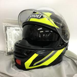 SHOEI NEOTEC2 EXCURSION システムヘルメット 外装美品 フルフェイス PINLOCKシート装着 除菌消臭済 Mサイズ イエロー ショウエイ バイク用品 N18974H●｜sunstep