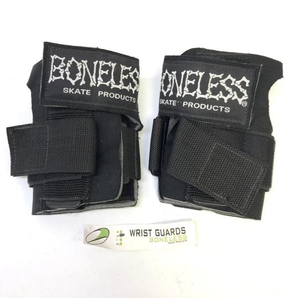 BONELESS ボンレス リストガード Mサイズ ブラック バイク用品 ◇TA3051-