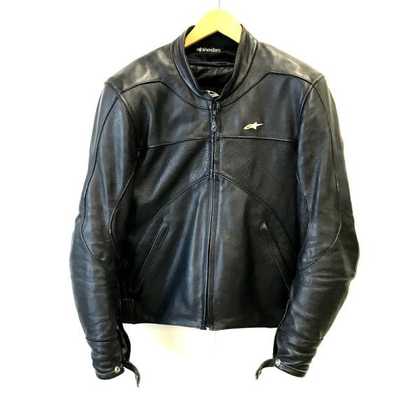 alpinestars アルパインスターズ レザージャケット バイクウェア インナー付き ブラック ...