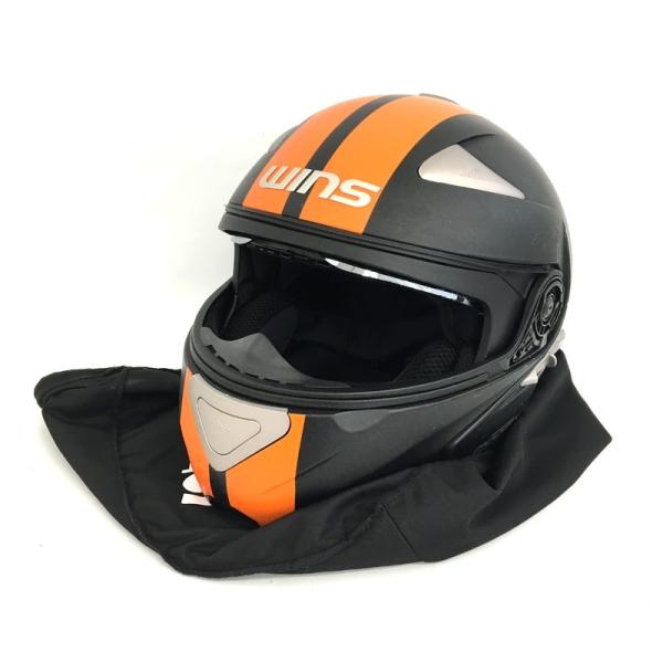 WINS MODIFY システムヘルメット ジャンク 訳あり 返品不可 内装洗濯済 マットブラック/...