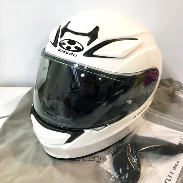 OGK KABUTO オージーケーカブト SHUMA フルフェイスヘルメット 除菌消臭済 Mサイズ ...