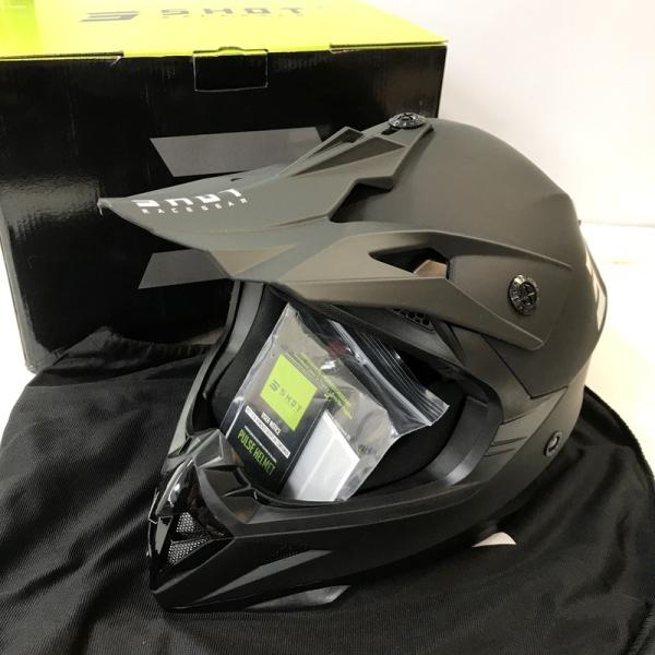 SHOT RACE GEAR ショットレースギア PULSE SOLID オフロードヘルメット XL...