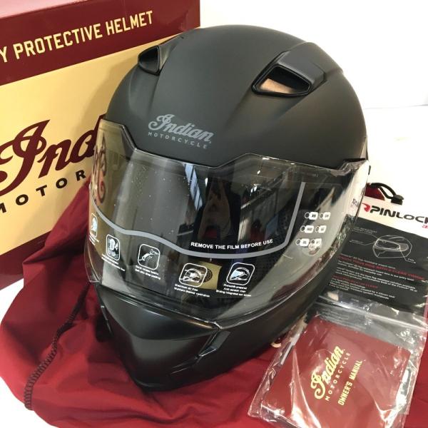 INDIAN SPORT インディアンスポーツ フルフェイスヘルメット 除菌消臭済 Mサイズ マット...
