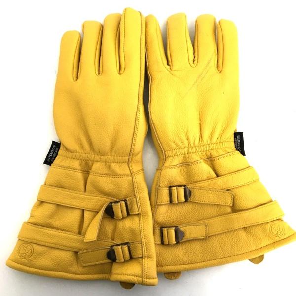 DEGNER デグナー WL235W ウインターグローブ 手袋 XLサイズ イエロー メンズ オート...