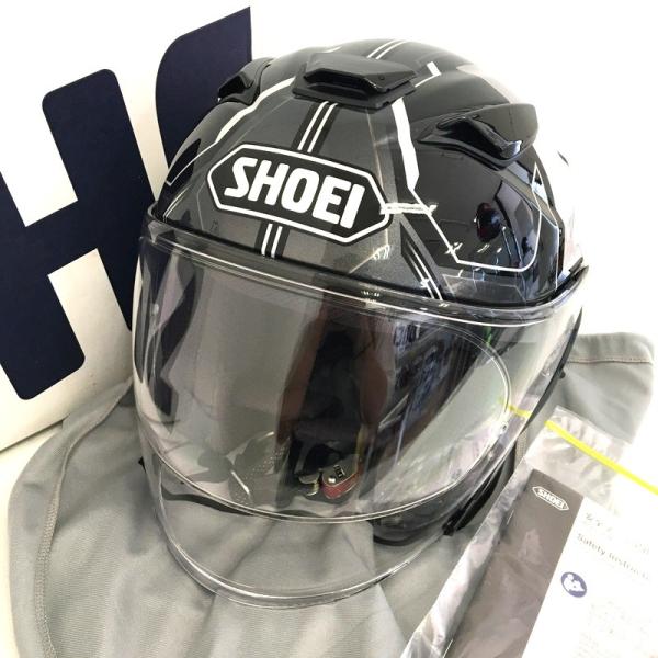 SHOEI ショウエイ J-Cruise WHIZZY ジェットヘルメット 除菌消臭済 Sサイズ ブ...