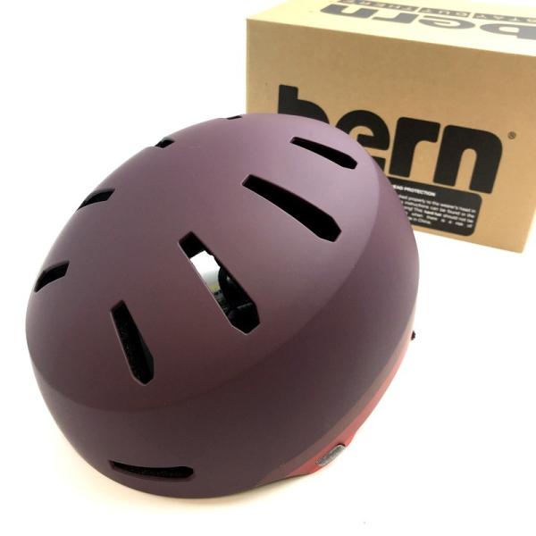 バーン MACON2.0 自転車ヘルメット Lサイズ パープル マルチ 箱付き サイクリング クロス...