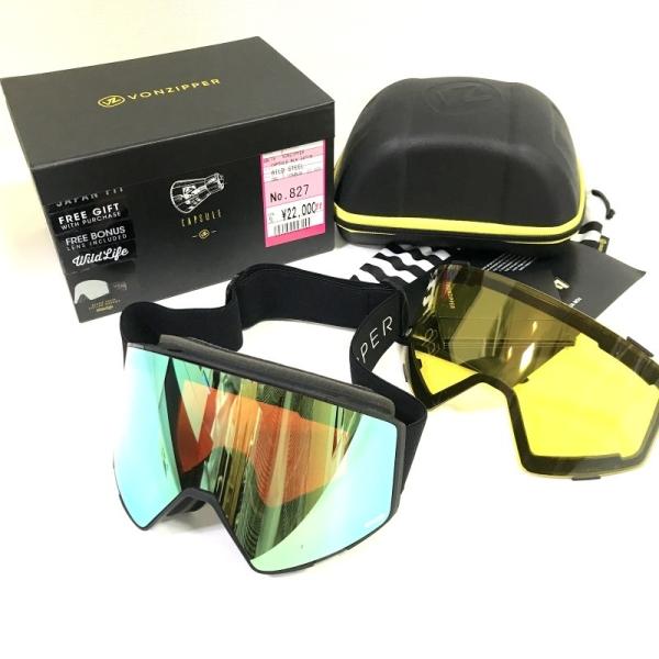 VONZIPPER ボンジッパー CAPSULE スノーボードゴーグル 18-19モデル AI21M...