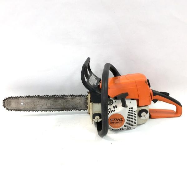 STIHL スチール エンジンチェンソー MS250C / MS 250 C-BE  エンジン式 D...