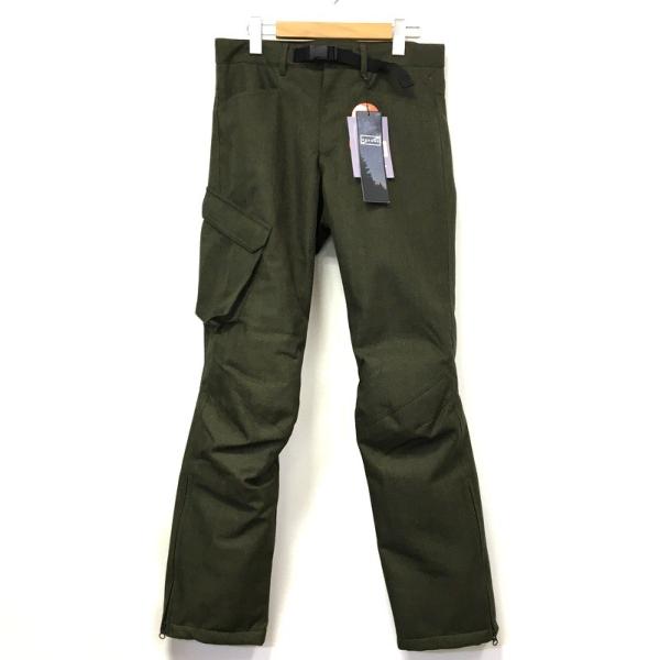 未使用 HERUNE HRNB-009 ヘリボーンアウターパンツ カーキ― WLサイズ レディース ...