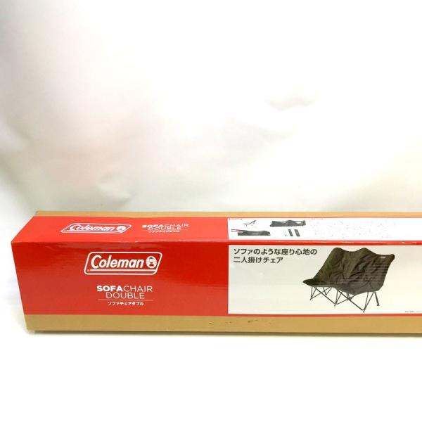 コールマン ソファチェアダブル チェア 二人掛けチェア アウトドア キャンプ  オリーブグリーン 未...