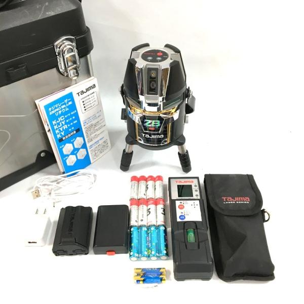 TAJIMA タジマ ブルーグリーンレーザー墨出し器  ZEROBL-KJC 受光器セット 測定器 ...