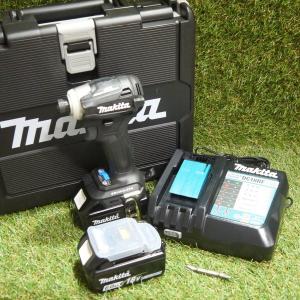 マキタ 充電式インパクトドライバ TD172DRGXB 未使用 フルセット 18V 6.0Ah ブラック 黒 純正品 コードレス makita ≡DT2680