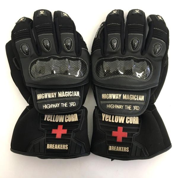 YELLOW CORN イエローコーン YGW-038 ウィンターグローブ 手袋 ブラック 3Lサイ...