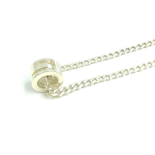 グッチ ネックレス GUCCI ペンダント Gリング シルバー 223351 J8400 8106 ...