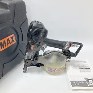 MAX マックス釘打機スーパーネイラ HN-50N3(D) 高圧50mm ブラック コイルネイラ エアロスター ロール釘打機 エア工具 ★68