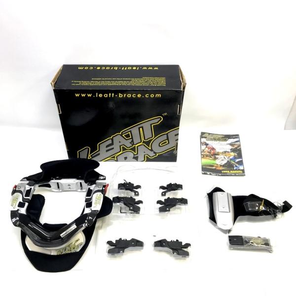 >Leatt リアット GPX LEATT SPORT ネックブレースミディアム バイクパーツ 首 ...