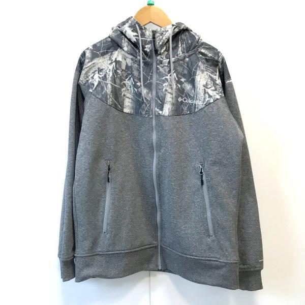 columbia レッドテーブルパインズハンティングパターンドフルジップフーディー コロンビア パー...