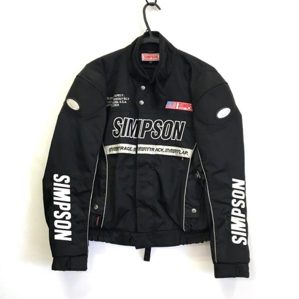 SIMPSON シンプソン 3シーズン ライディングジャケット Mサイズ バイクウェア ジャケット ...