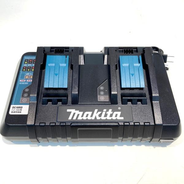 マキタ 2口急速充電器 DC18RD 7.2-18V用 2個同時充電可能 現場 アウトドア maki...
