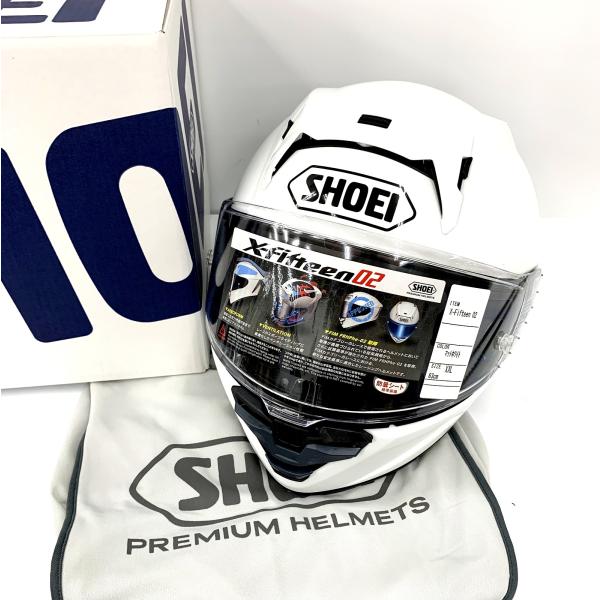 SHOEI ショウエイ X-Fifteen02 マットホワイト XXLサイズ フルフェイス ヘルメッ...