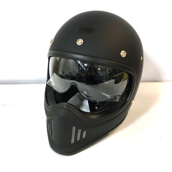 SHOEI ショウエイ EX-ZERO フルフェイスヘルメット 除菌消臭済 Mサイズ マットブラック...