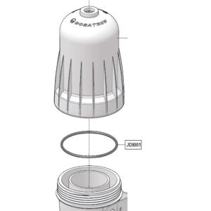 ドサトロン部品OリングJDI001　　1個｜散水社