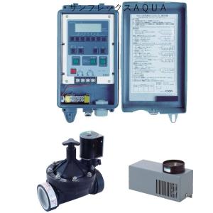CKD 自動散水制御機器 コントローラ RSC1WP チャンネル数1回路＋電磁弁５０４０ブッシング付き　雨センサー緑化セット