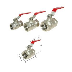 真鍮製ボールバルブ　　AR-25メスネジ