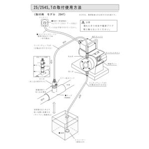 耐酸性仕様ジェットホーマー液肥(農薬)定量注入...の詳細画像2