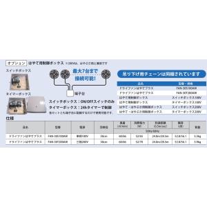 ドライファンはやてプラス FAN-30S200...の詳細画像4