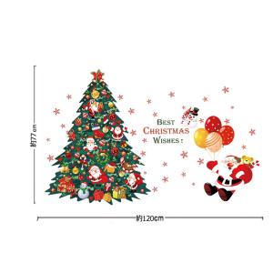 サンタクロース ステッカー クリスマスツリー ...の詳細画像5